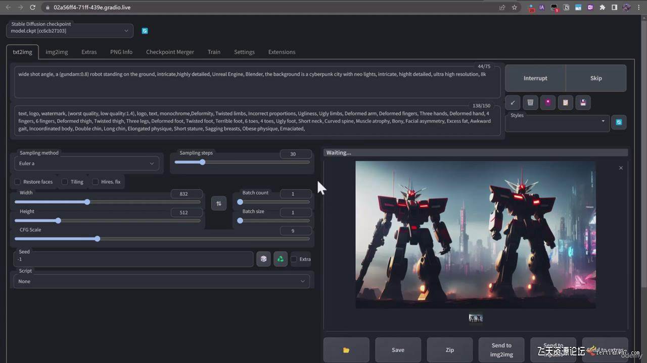 终极 Stable Diffusion + ChatGPT AI绘画及模型训练课程-中英字幕共创吧-网创项目资源站-副业项目-创业项目-搞钱项目共创吧
