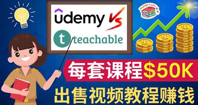 制作出售视频课程并快速进行粉丝变现的方法，轻松获利5万美元以上网创吧-网创项目资源站-副业项目-创业项目-搞钱项目共创吧